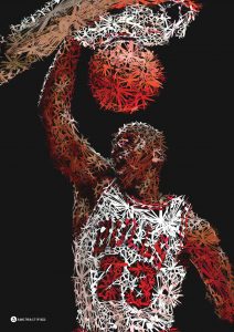 Abstractified Michael Jordan